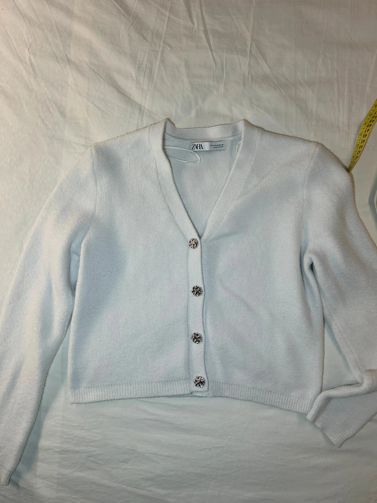 Cardigan blanc zara
